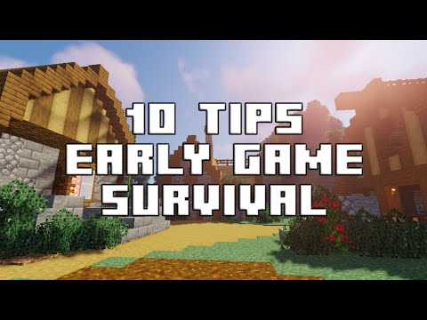 10 tips early game Survival minecraft yang harus kalian ketahui!!