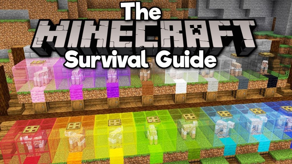 Automatic Sheep-Shearing Wool Farm! ▫ The Minecraft Survival Guide (Tutorial Lets Play) [Part 132]