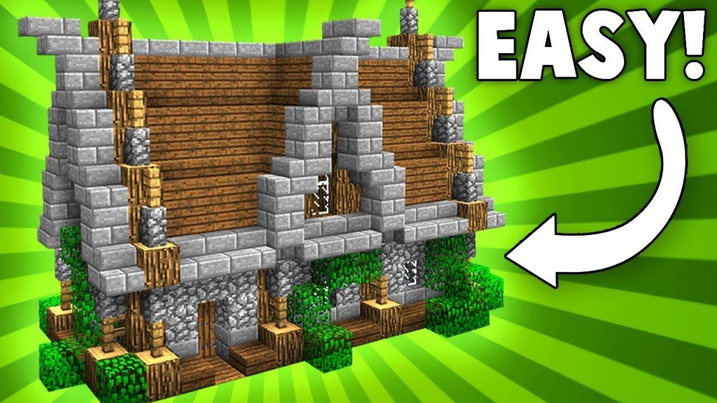 Stylish & Compact Medieval House! - Minecraft Tutorial