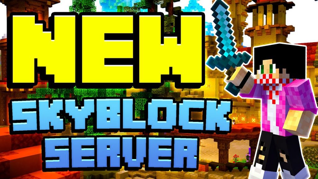 The Coolest New Minecraft Bedrock Edition Skyblock Server! Vastlands MCPE|MCBE