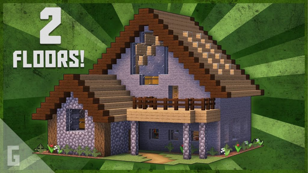 2 Floor Minecraft Survival House! (#36)