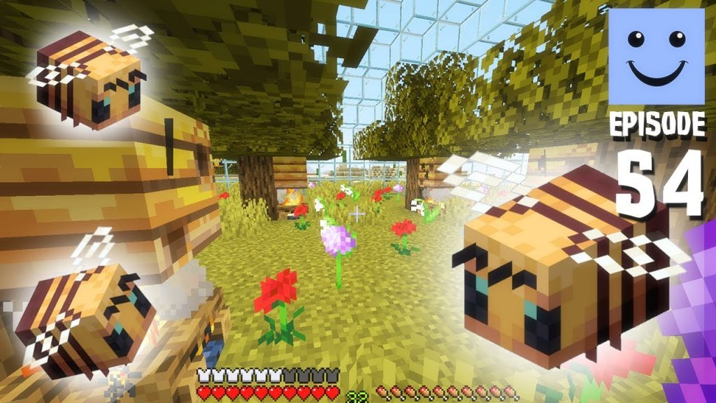 BEE FARM!! ~ Episode: 54 LETS PLAY Minecraft Survival!