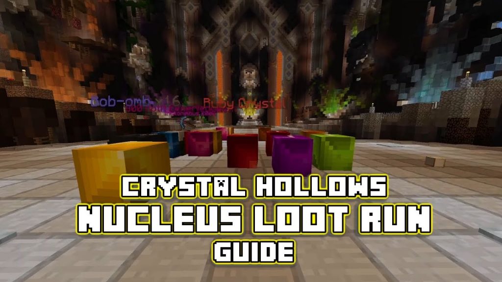 Crystal Hollows NUCLEUS LOOT RUN Guide - Hypixel SkyBlock