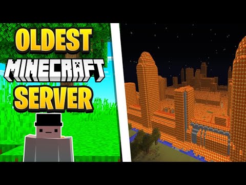 I Played on the OLDEST 👴 minecraft server for the first time... |