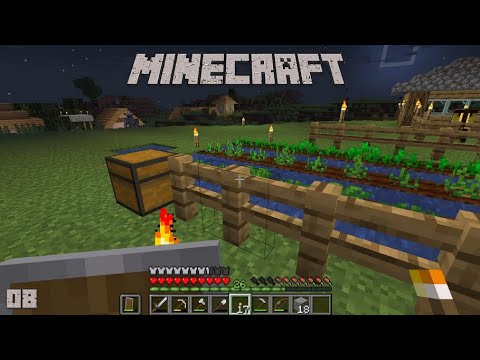 Let's Play Minecraft Survival Episode 8 | Minecraft Wheat Farm | Startup Wheat Farm (Hindi/Urdu)