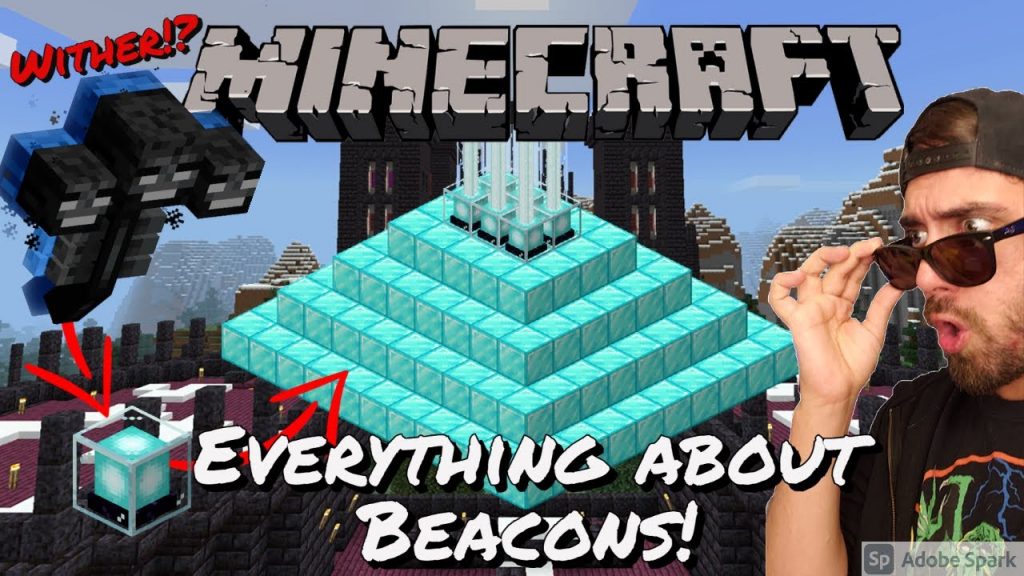 Minecraft Beacon Guide 1.17 - How to craft a Beacon in Minecraft 1.17 - Beacon Pyramid Minecraft