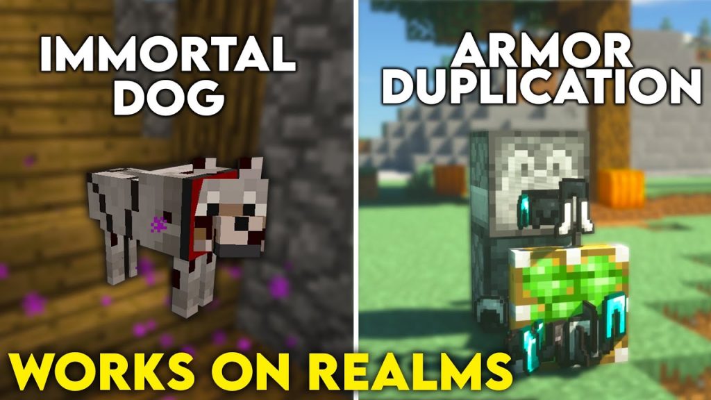NEW Duplication and Glitches (Works on Realms!) Minecraft Bedrock (MCPE/Xbox/PS4/Switch/Windows10)