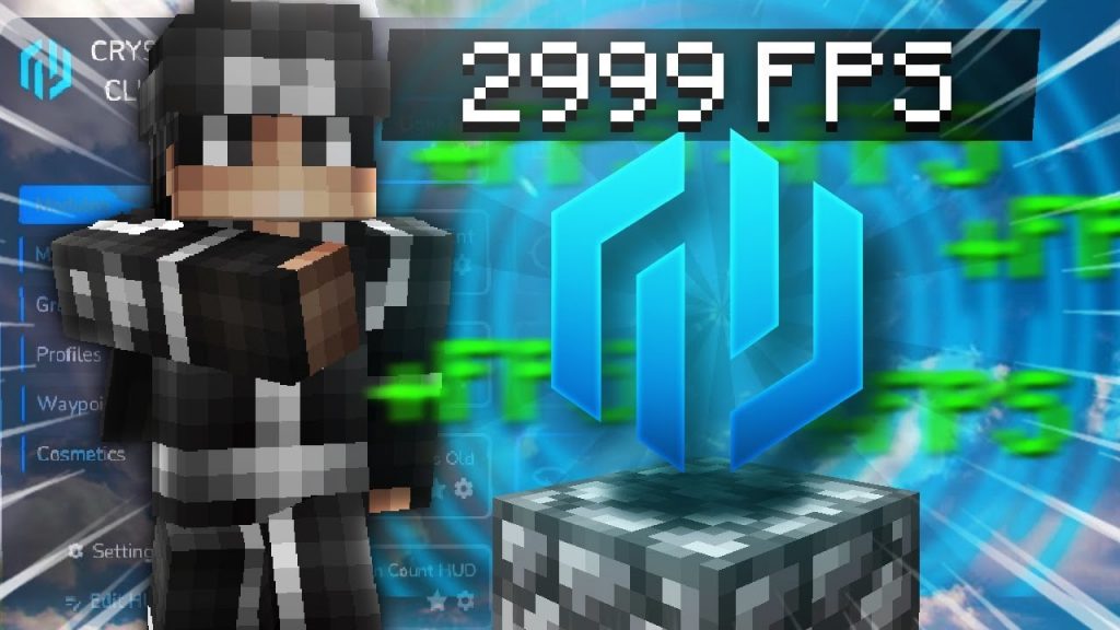 The NEW Crystal FPS Boost Client for Minecraft PvP 🌀
