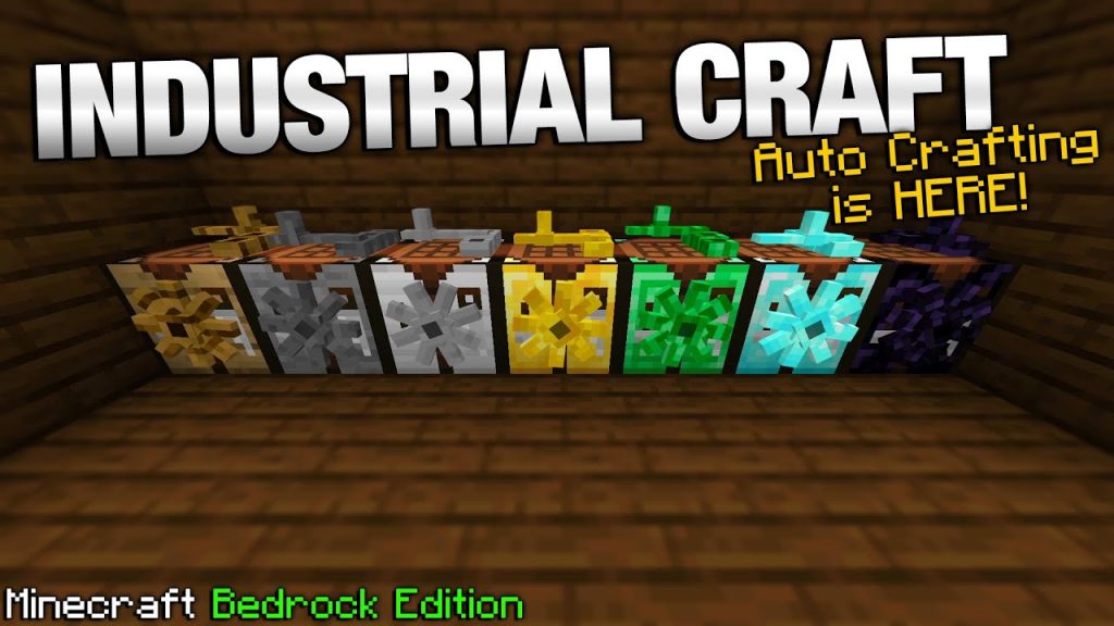 Automatic Crafting in Minecraft Bedrock Edition?! "Industrial Craft" Showcase/Guide! (autocrafters)