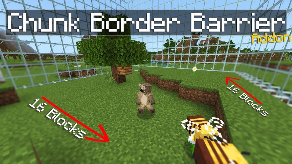 Can you Survive in just One Chunk... [Chunk Border Barrier Addon Showcase w/ Download Link]