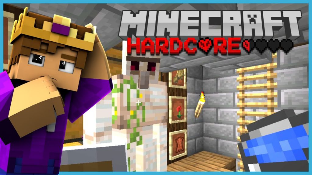 Hardcore Minecraft Survival: EASY IRON FARM! (Episode 8)