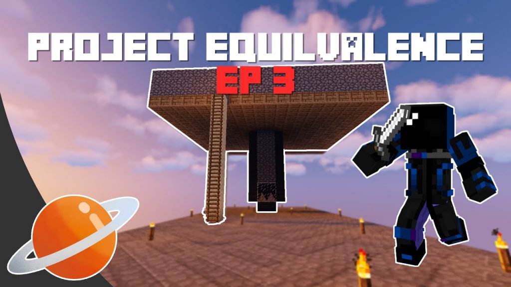 Minecraft Project Equivalence | Ep 3 Finishing Mob Farm!