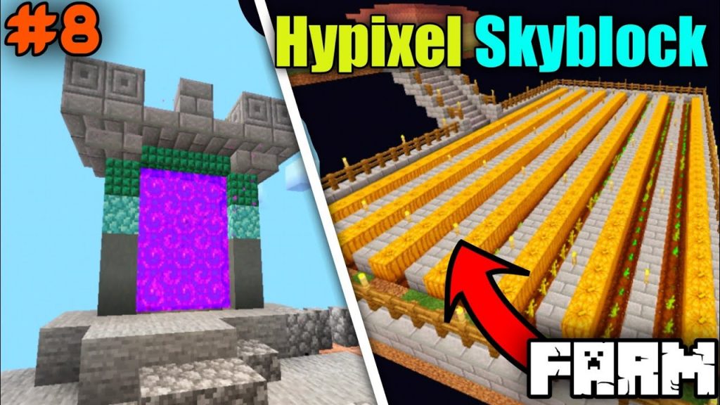 🤯I Made Biggest PUMPKIN FARM In Hypixel skyblock like server thunder mc | Hypixel skyblock