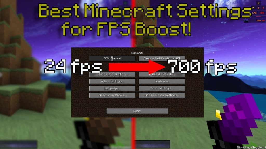 BEST Minecraft Settings for FPS Boost (UPDATED 2022)