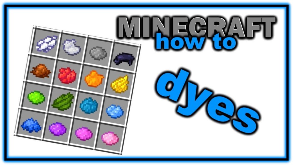 How to Craft and Use Dye! Complete Guide to Dye! | Easy Minecraft Tutorial
