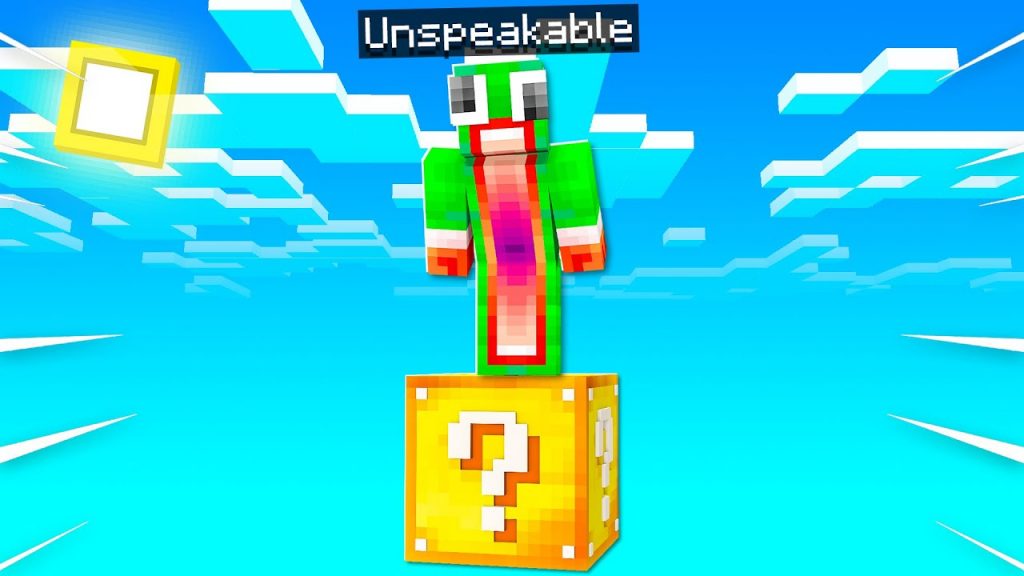 Minecraft But You Only Get ONE LUCKY BLOCK...