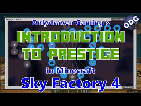 Minecraft - Sky Factory 4 - Introduction to Prestige Mode and Prestige Points