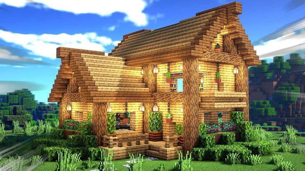 Simple Oak Survival House - Minecraft Tutorial #69