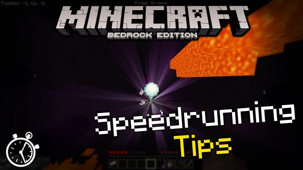 Speedrunning Tips for Minecraft Bedrock Edition!