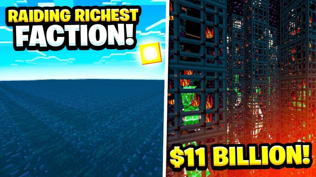 WE RAIDED THE *RICHEST* FACTION WORTH *$11 BILLION* | Minecraft Factions | PalmPvP [5]