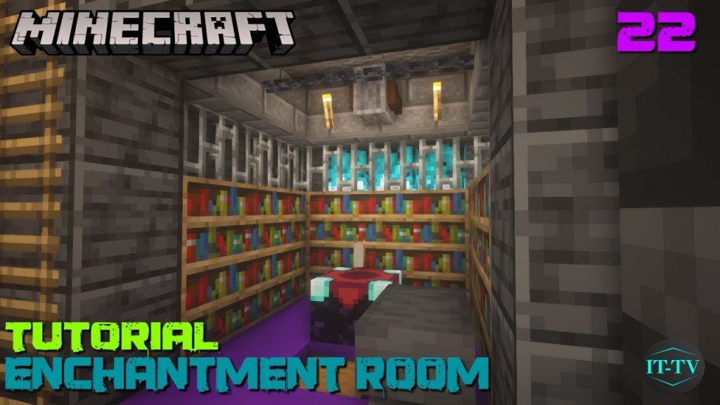minecraft 1.18 survival | Minecraft Enchanting Room Ideas | Minecraft Enchanting Room Tutorial | #22