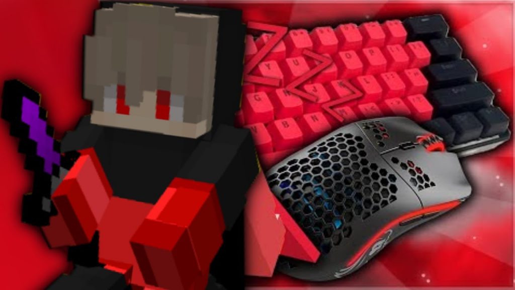 [4K/240 FPS] Sweaty bedwars Keyboard and Mouse sounds (ASMR) | Hypixel