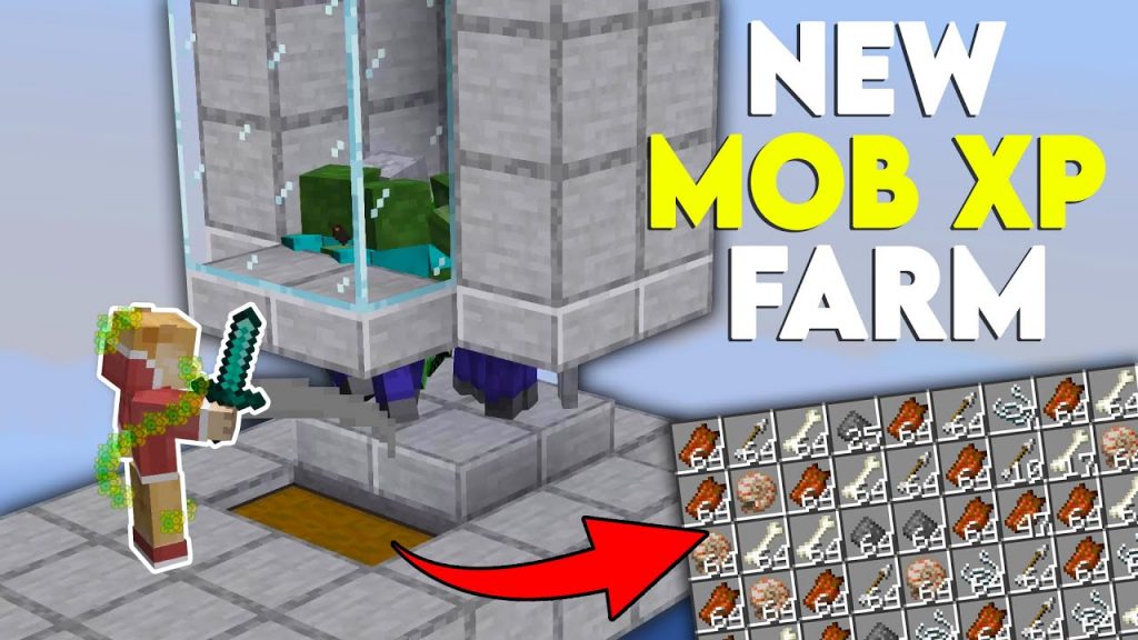 BEST 1.19 MOB XP FARM in Minecraft Bedrock | Gain XP FAST!