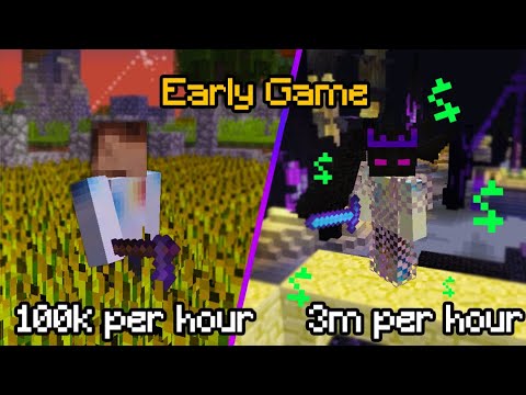Hypixel Skyblock | Early Game Money Making Methods