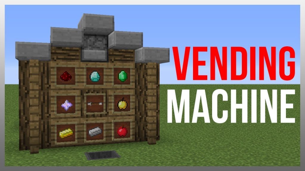 I Made A Vending Machine - Full totorial How To Build It #vendingmachine #minecraft #lakshit-wg