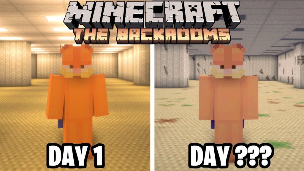 I Survived [REDACTED] Days in the Backrooms in Minecraft...