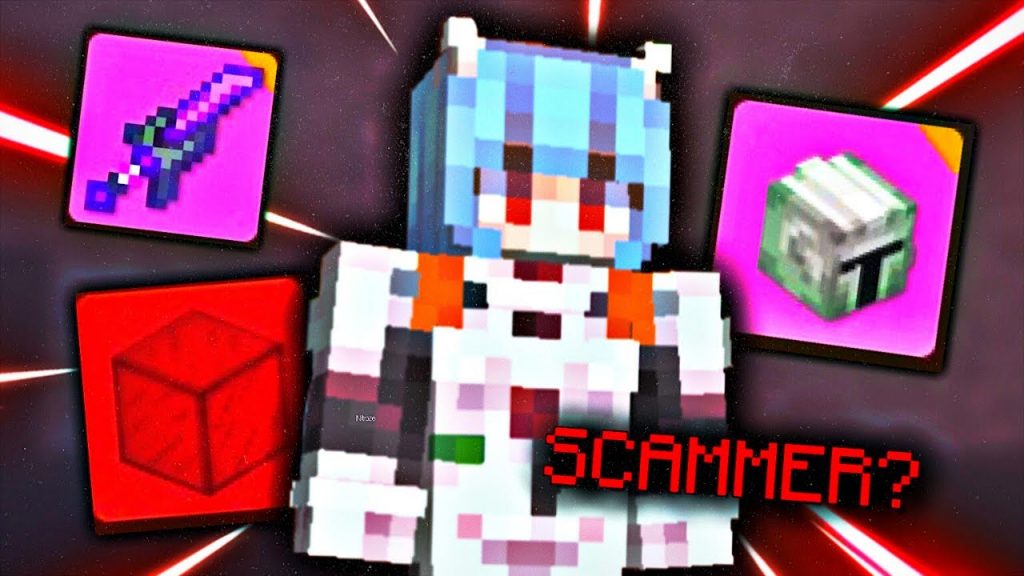 I think I found a scammer... (Hypixel Skyblock profile review)