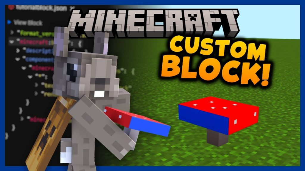 Minecraft CUSTOM BLOCK erstellen! - Minecraft Bedrock Tutorial