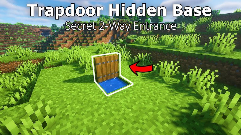 Minecraft: TRAPDOOR Secret Base in 1.19! (Survival | Bedrock | Java) #2