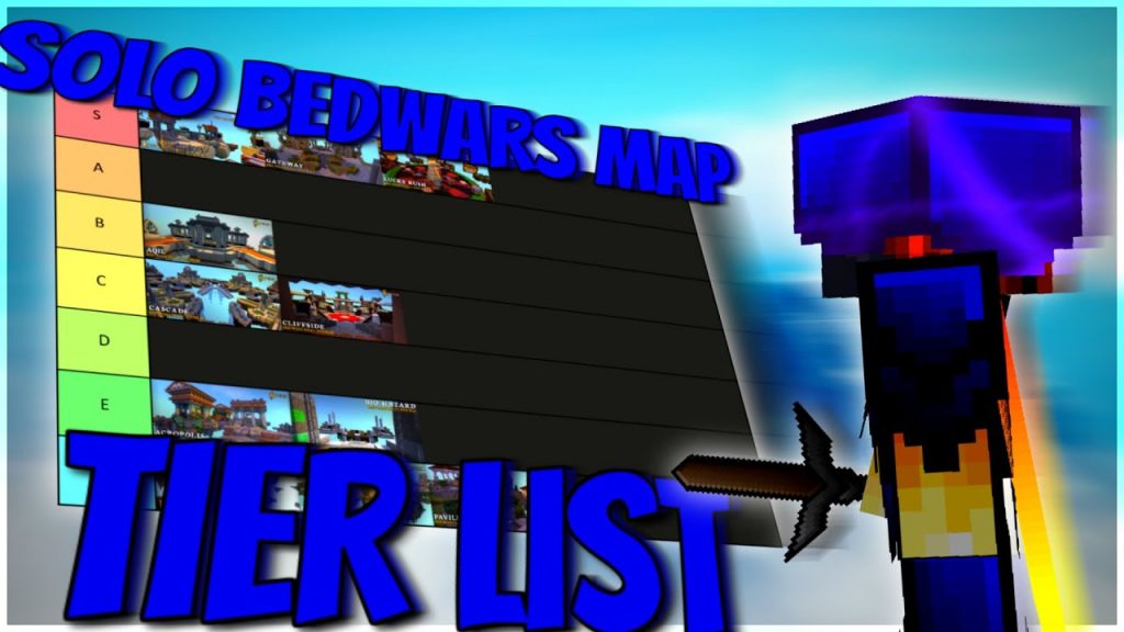 The Ultimate Solo Bedwars Map Tierlist | Hypixel Bedwars Guide