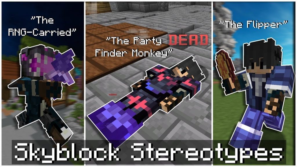 Types of Skyblock Players | Hypixel Skyblock Stereotypes 2