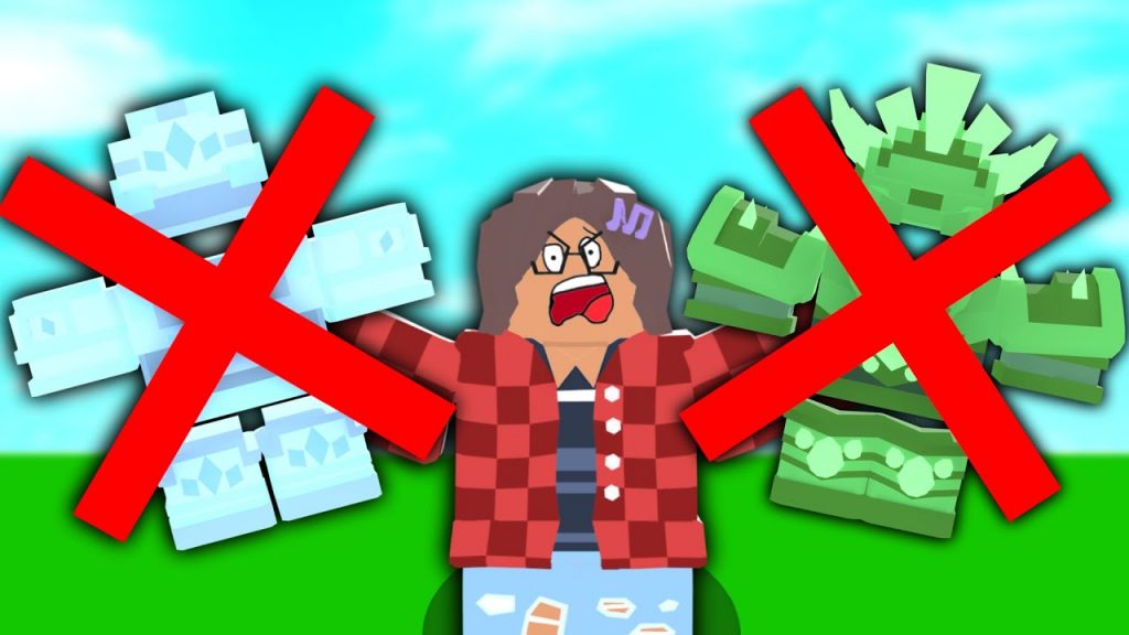 Using NO ARMOR In Roblox Bedwars..