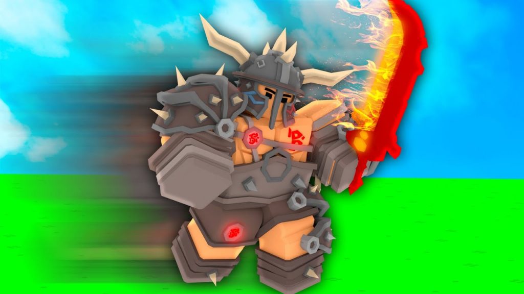 the most OVERPOWERED barbarian in Roblox Bedwars..