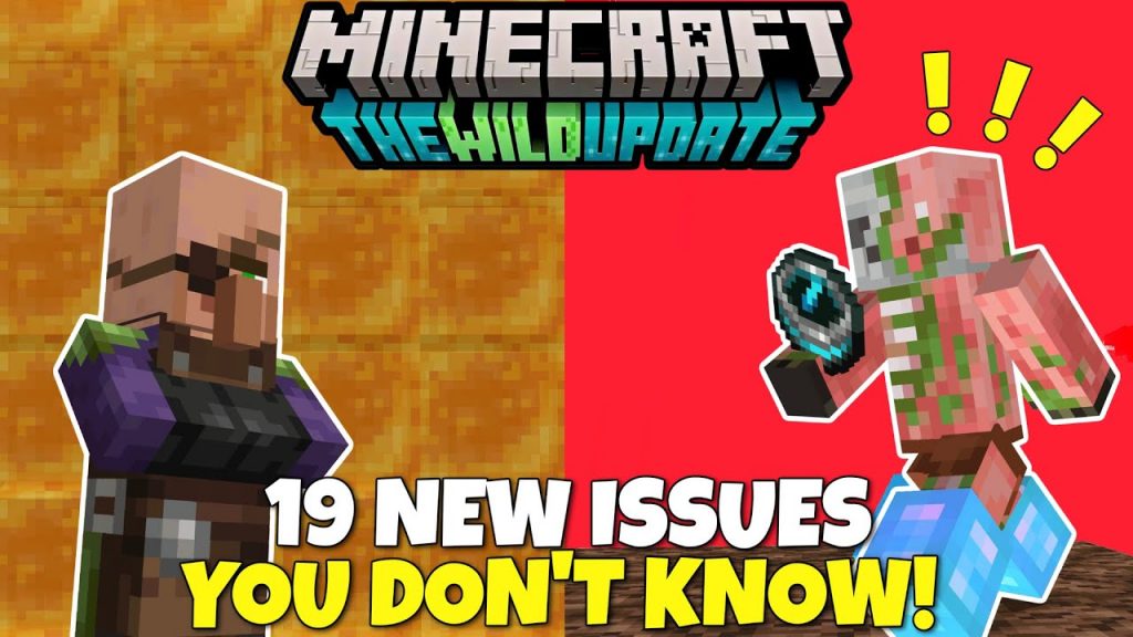 19 New Bugs In 1.19 That You Didn't Know About! Minecraft Bedrock Edition Wild Update