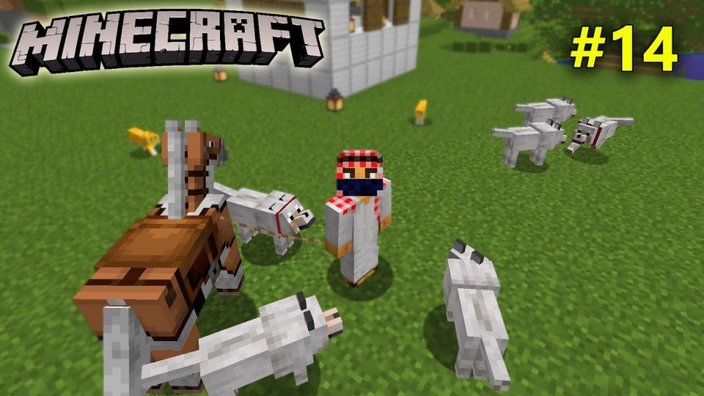 Finally Dogs In My Village In Minecraft Survival Series#14 ll Xsotic is live ll