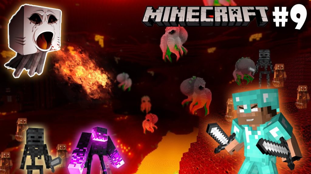 GOING TO NETHER WAS MY BIG MISTAKE ll MINECRAFT SURVIVAL SERIES#9 ll
