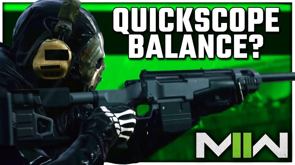 How I'd Balance Quickscoping in Modern Warfare II