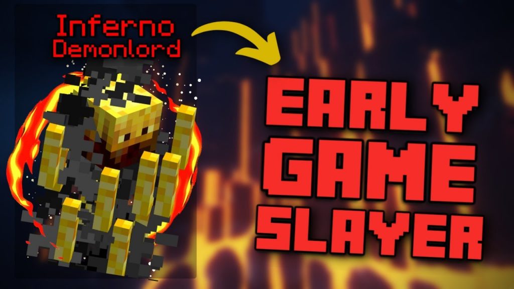 How YOU can do Blaze Slayer while EARLY GAME | Hypixel Skyblock