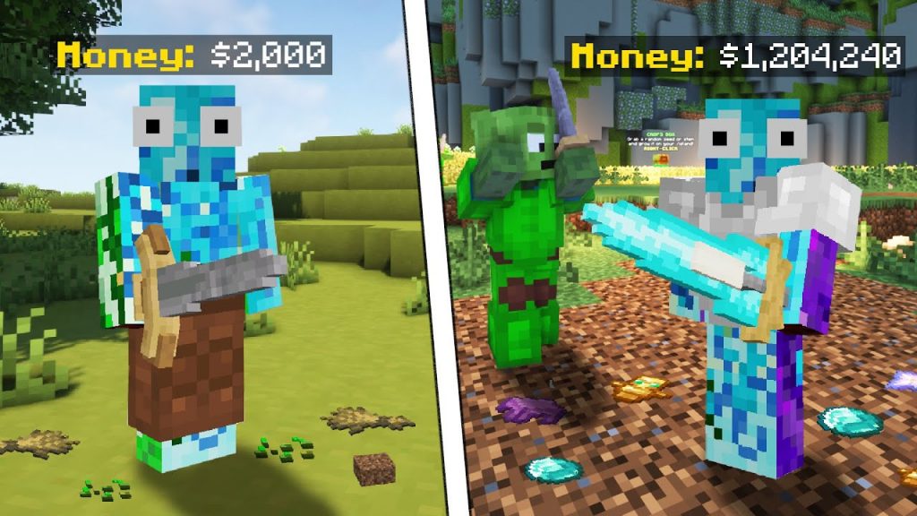 I Have 1 HOUR To Become The Richest Player On This Minecraft Server!!