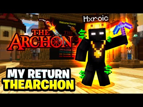MY *RETURN* TO THE ARCHON! I Minecraft Factions I TheArchon I Ruby