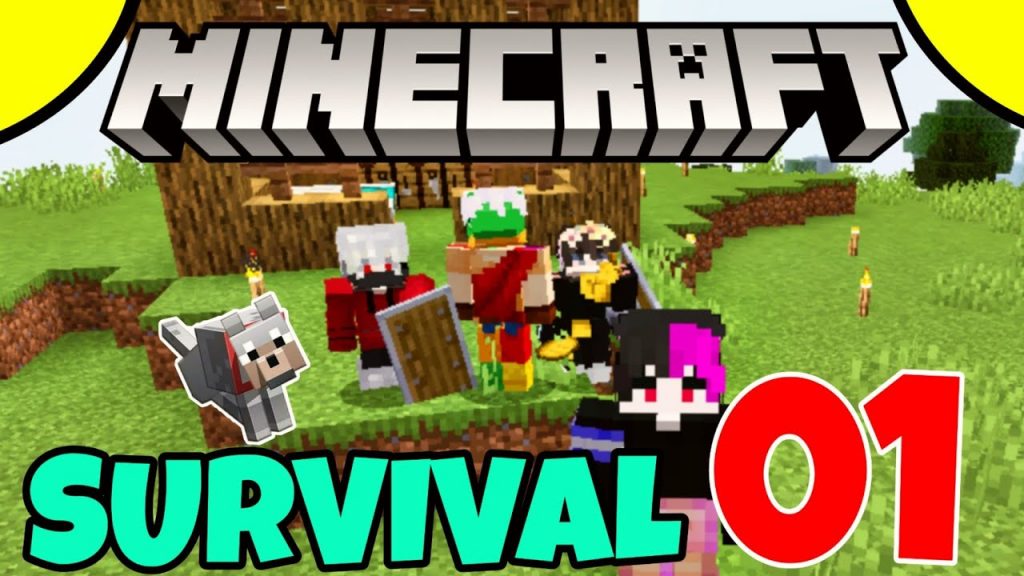 Minecraft Survival : New Start With Friends | Minecraft Series Episode 01 |