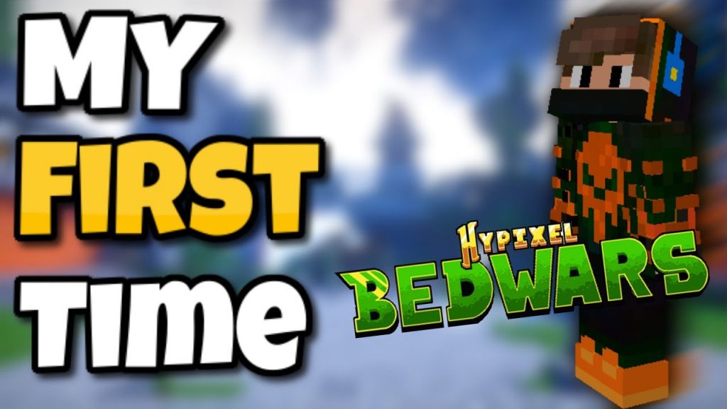 My FIRST Time playing Hypixel Bedwars (slow paced)