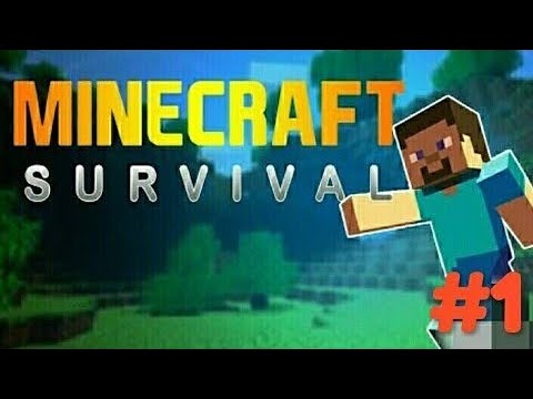 first time to play Minecraft | minecraft day 1| How to play Minecraft pocket edition