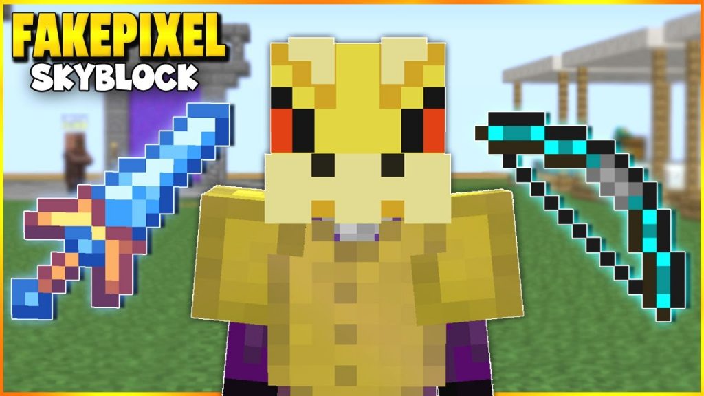 FAKEPIXEL SKYBLOCK | I Got The Most Powerful Weapons | Cracked Hypixel Server | Minecraft Hindi