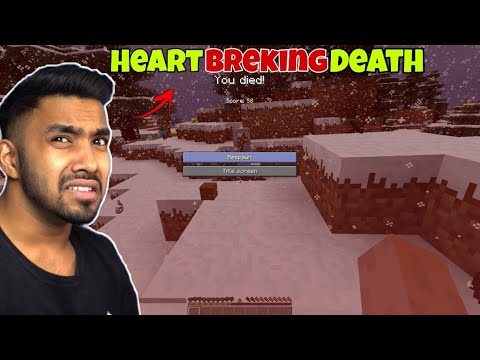 Gamers Heartbreaking And Funny Minecraft Death |Techno Gamerz,The Rawknee Games,GamerFleet,SmartyPie