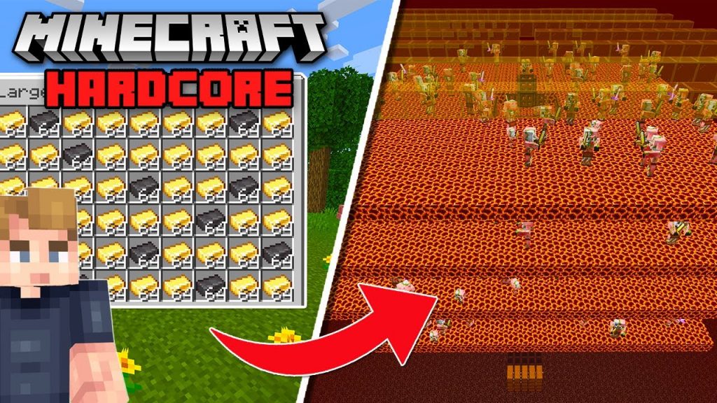 Getting TONS of easy GOLD! in Hardcore Minecraft 1.19 (#11)
